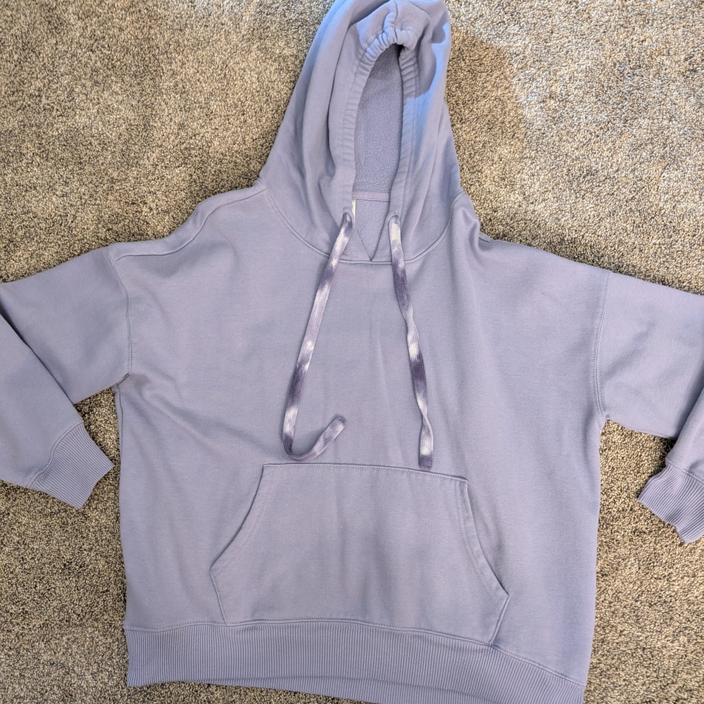 Ladies GreenTea Lavender Cozy Hoodie Size Large EUC 🌼